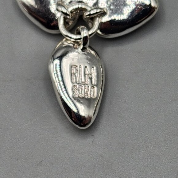 RLM Soho Earrings Lot of 2 Silver / Turquoise Drop Brutalist - Picture 8 of 10